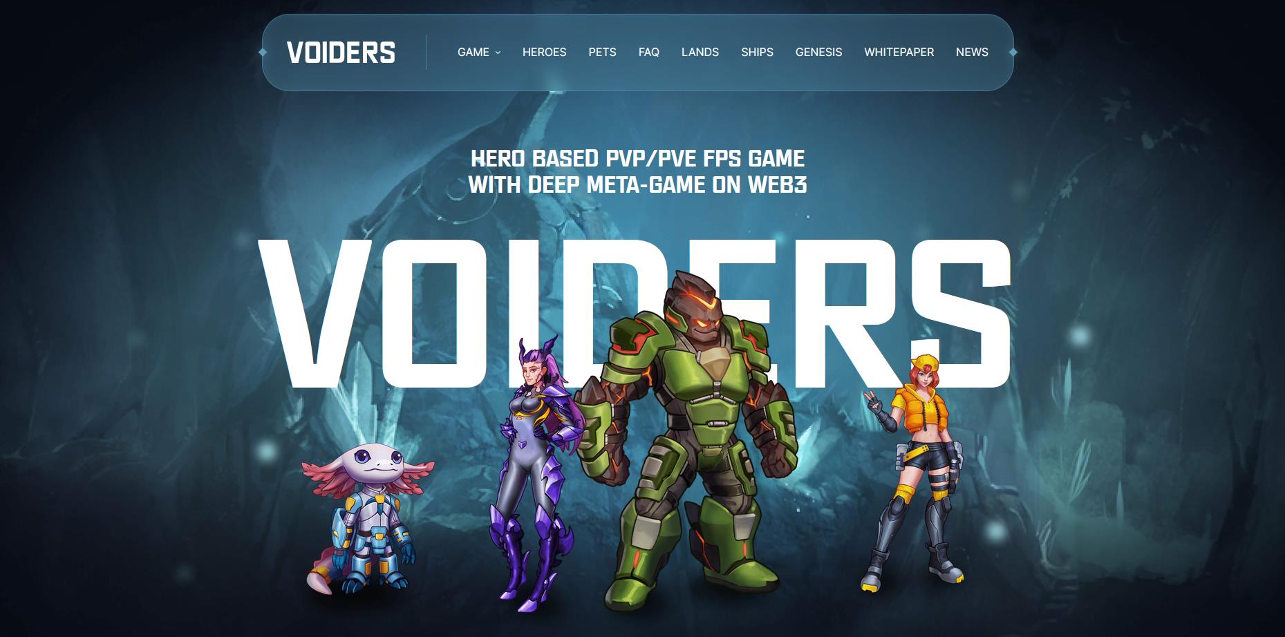 VOIDERS is PvP/PvE mobile hero based shooter